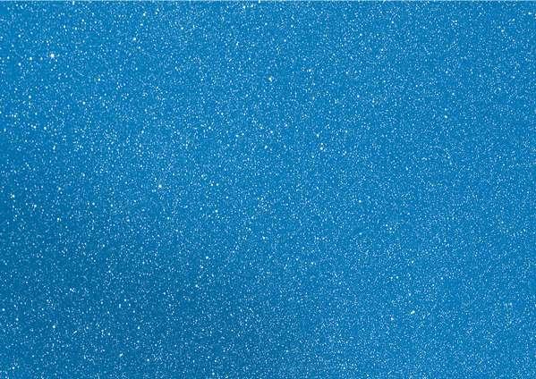 Фоаміран ООПТ 20*30см 1,8мм з глітером, синій (10)
