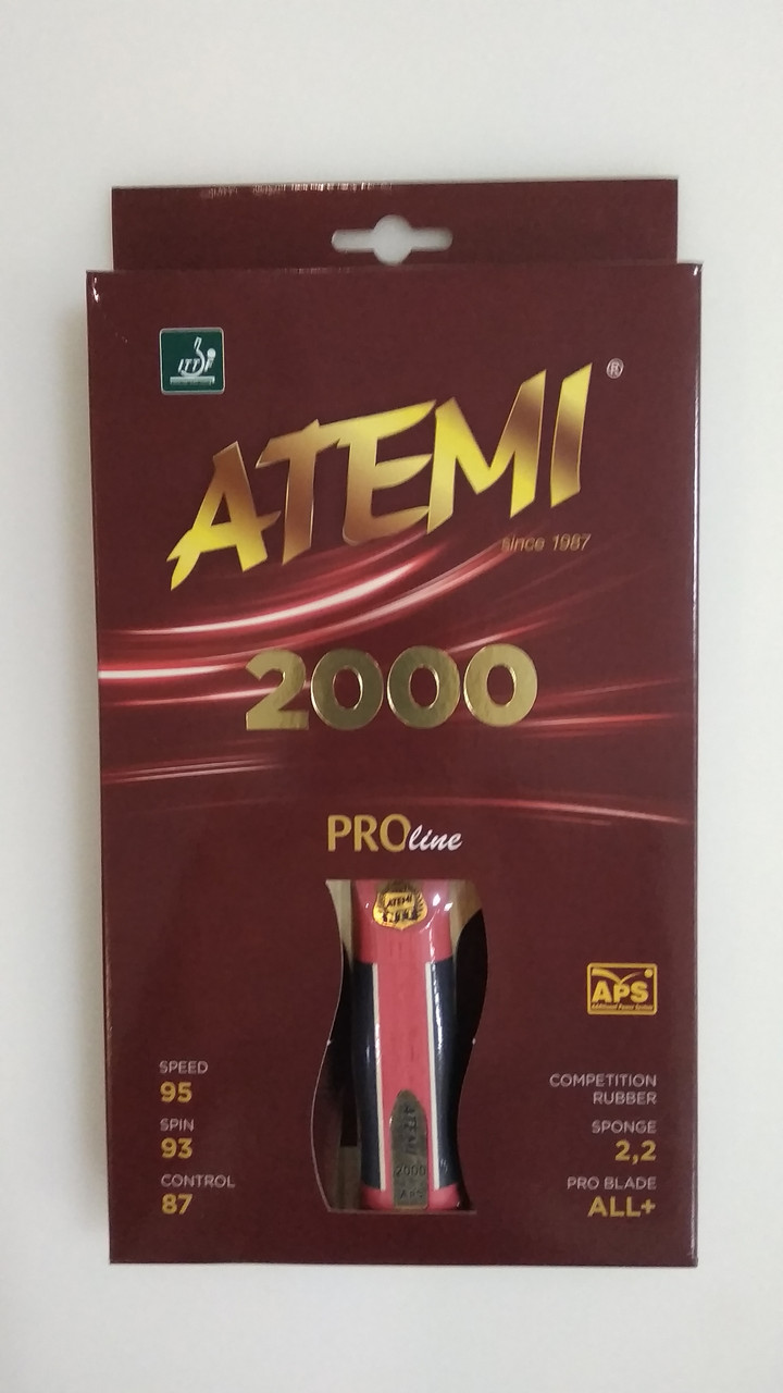 Ракетки для настольного тенниса Atemi 2000, Ракетка н/т ATEMI - фото 4 - id-p504056280
