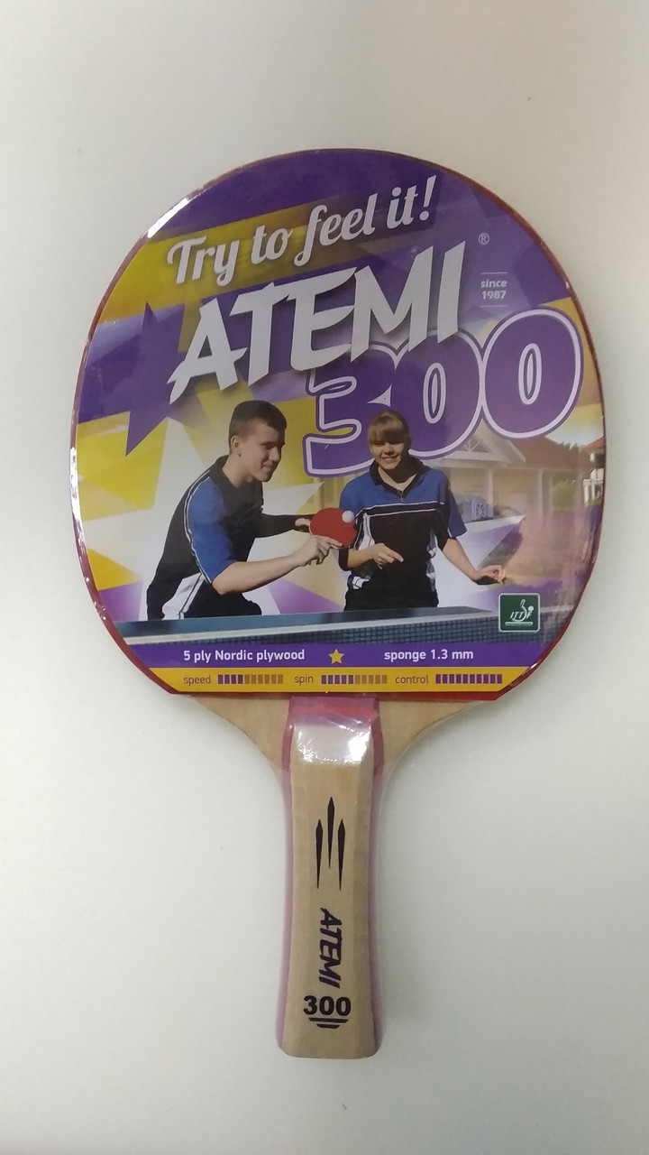 Ракетки для настільного тенісу Atemi 300, Ракетка н/т ATEMI