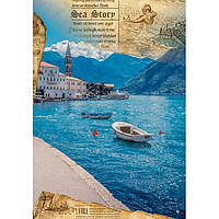 Блокнот-планшет А6 80арк., в клітинку, м`яка обкладинка Рюкзачок