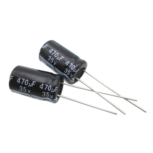 Конденсатор електролітичний алюмінієвий 10шт, 470мкФ 35В 105С