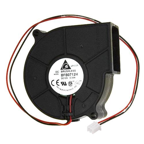 Вентилятор равлик 75мм 12В 2пін центробіжний турбіна кулер ЧПУ, сервера