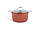 Набір посуду Edenberg EB-4045 з неіржавкої сталі з мармуровим покриттям з 12 предметів (червоного кольору), фото 3