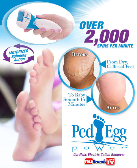 Ped Egg Power роликова пилка для стоп