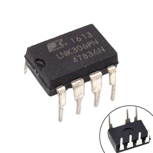 Чип LNK306PN LNK306 DIP-7, AC-DC Перетворювач LinkSwitch-TN