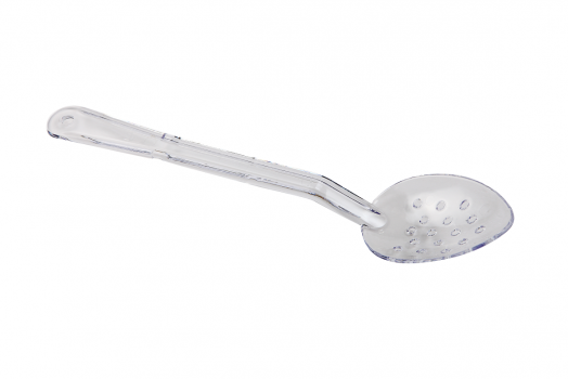 Ложка гарнірна One Chef перфорована прозора 33х7,3 см меламін (102011/P-017C), фото 1