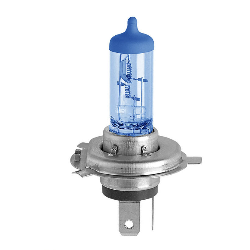 Галогенна лампа H4 12 V 60/55 W P43t SUPER WHITE, фото 1