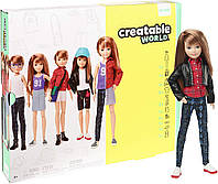 Игровой набор Кукла Созидаемый мир, медные прямые волосы Creatable World Deluxe Character Kit Customizable