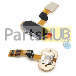 Шлейф Meizu M3S Y685, U10 U680H з кнопкою меню Home чорна