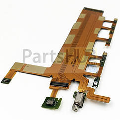 Шлейф Sony Xperia Z3 D6603 D6633 D6643 4G+ з кнопкою ввімкнення, кнопками гучності, кнопкою камери, мікрофоном та вібродзвінком