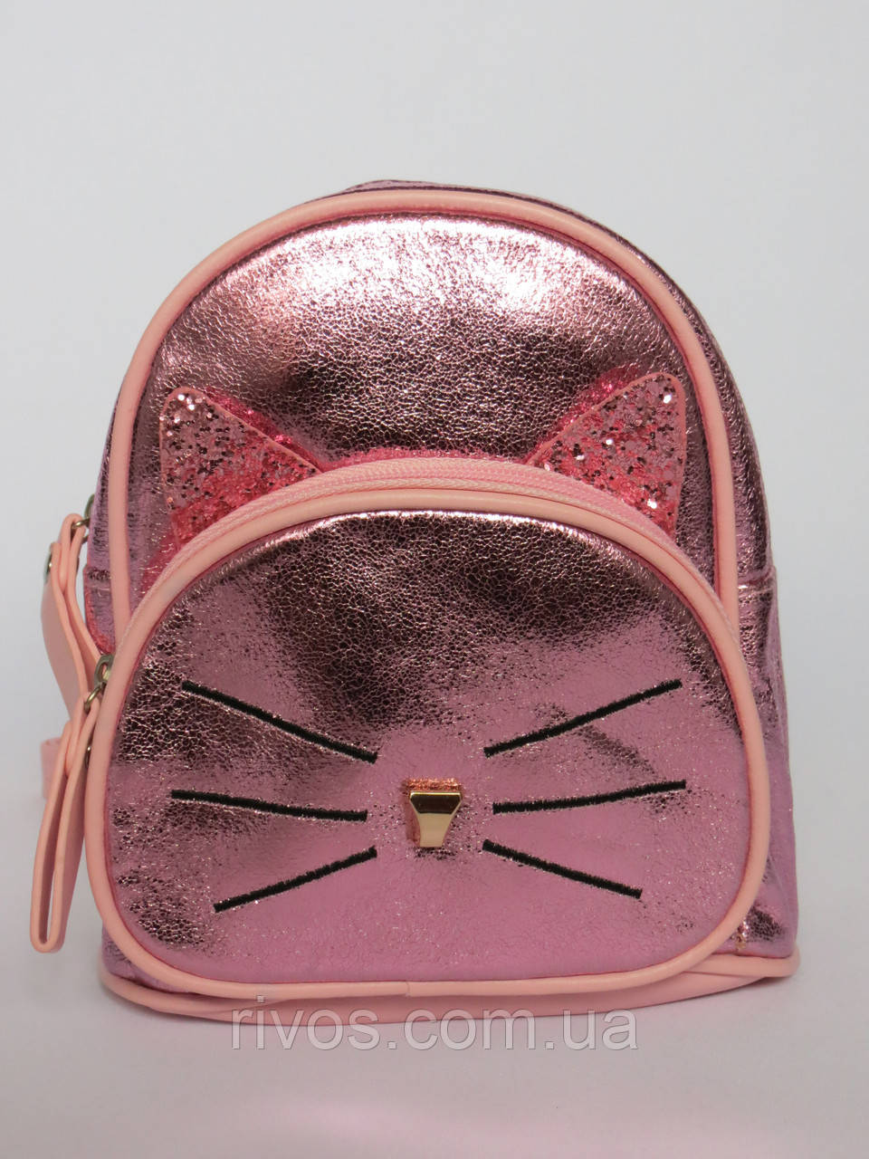 Стильний Рюкзак Для Дівчинки Рожевий, фото 1