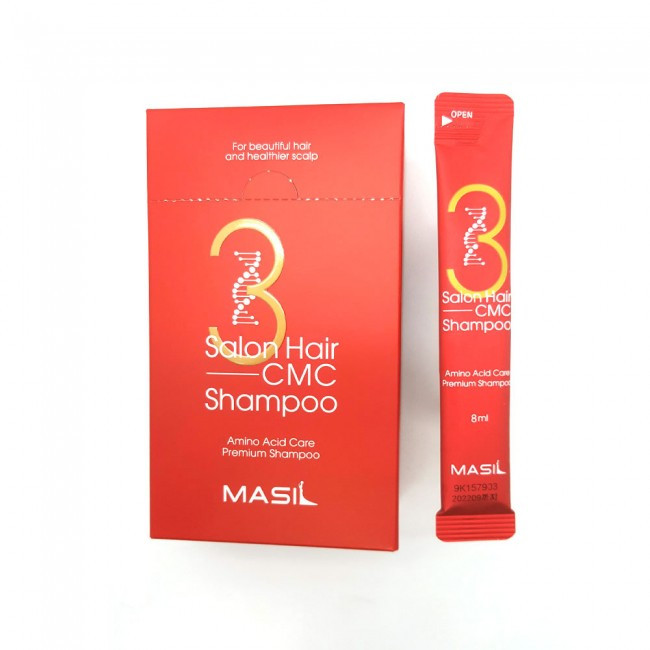 Masil 3 Hair Salon CMC Shampoo Pouch Відновлюючий шампунь з амінокислотами