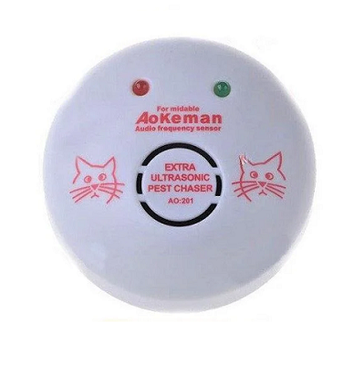 Ультразовуковий пристрій для щурів та мишей Aokeman Sensor Ultra Sonic Pest Chaser AO - 201 (4896)