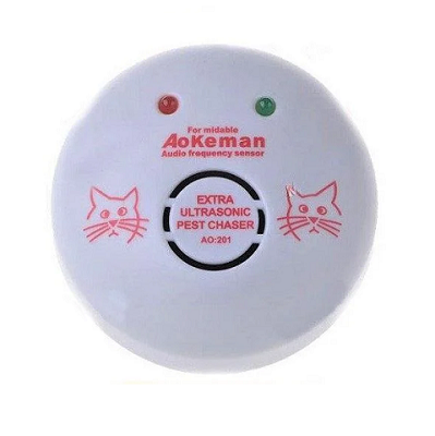 Ультразовуковий пристрій для  щурів та мишей Aokeman Sensor Ultra Sonic Pest Chaser AO - 201 (4896)