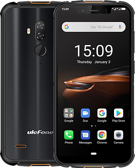 Ulefone Armor 5S, 4/64 Gb, IP68, IP69K, NFC, 8 ядер, 13+2 Mpx, MIL-STD-810G, дисплей 5,85"