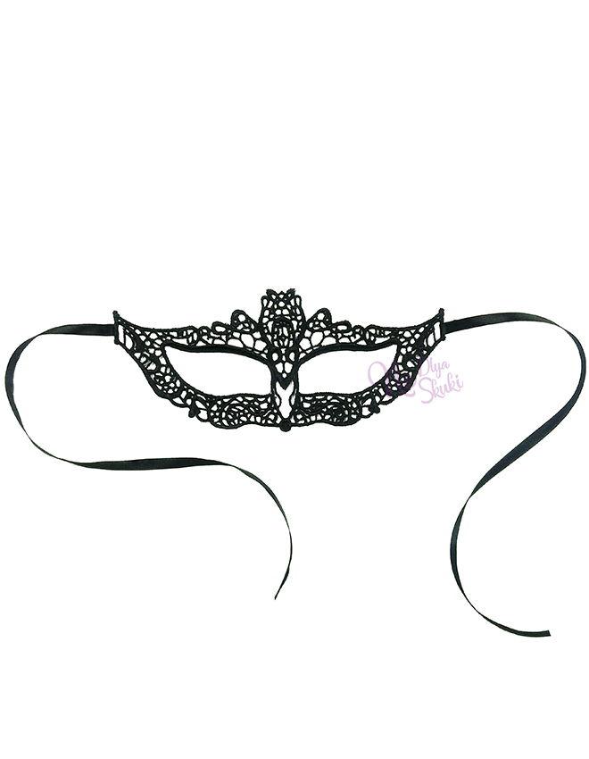 Спокуслива мереживна маска для обличчя Ірен