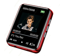 MP3 Плеер RuiZu A02 4Gb Bluetooth HI-FI Original с внешним динамиком Красный сенсорный