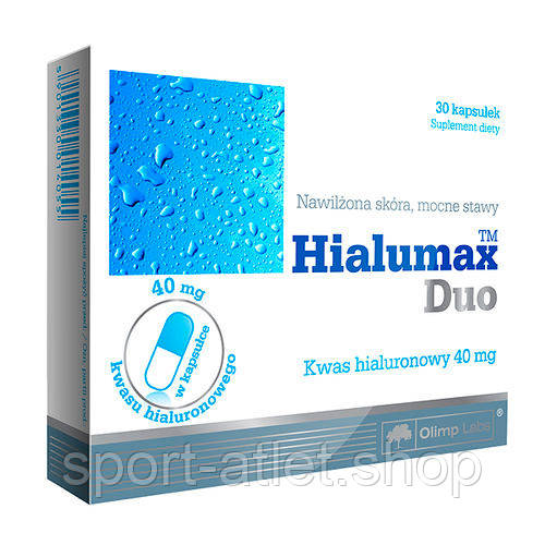 Натуральна добавка Olimp Hialumax Duo, 30 капсул
