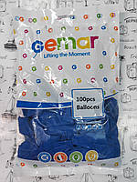 Куля Gemar Пастель 12"/30 см Синій 10 100 шт (G110)