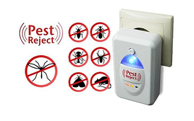 Пристрій Pest Reject 10.5х6.5 см (34641) Електромагнітний відлякувач комах і мишей