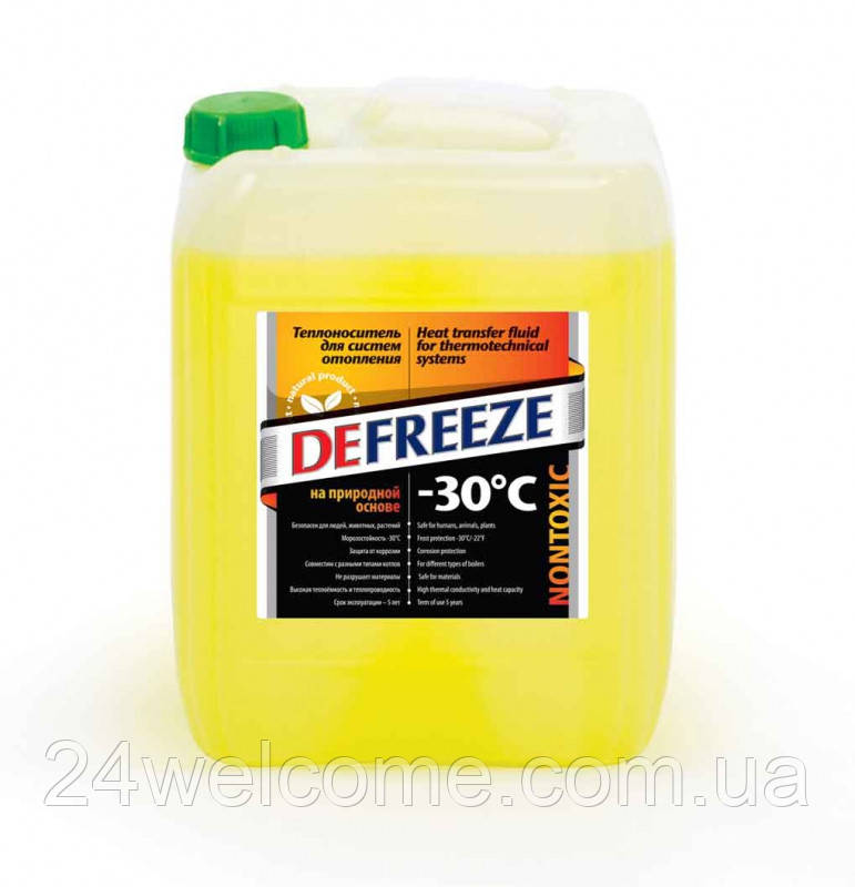 Жидкость для систем отопления DEFREEZE 10л - фото 2 - id-p146060359