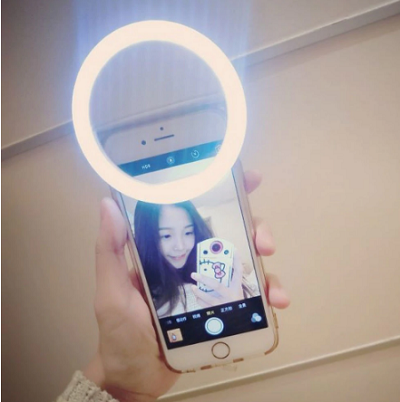 Селфі лампа Селфі кільце світлодіодне Led Лампа Кільцеве світло RK 12 (36842)