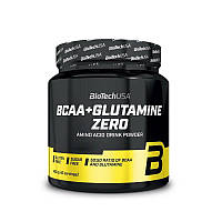 Аминокислота BCAA BioTech BCAA+Glutamine Zero, 480 грамм Лимон