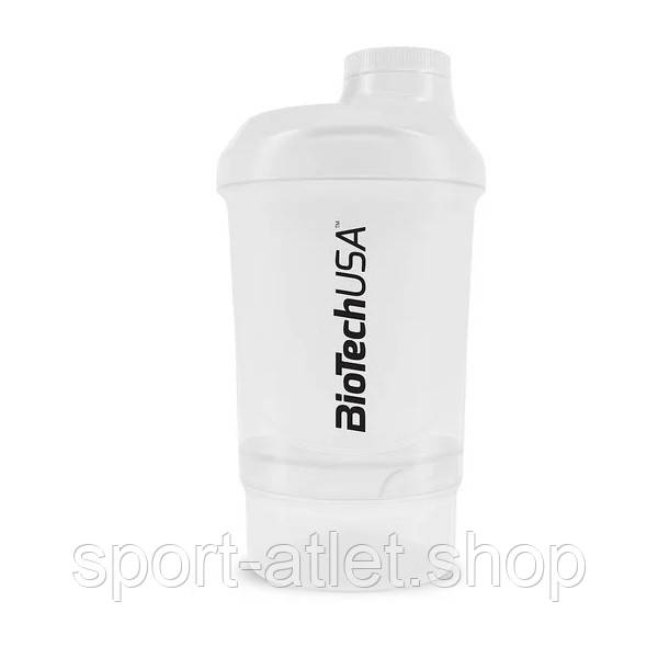 Шейкер Biotech Wave + Nano Shaker 300 мл, White