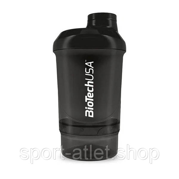 Шейкер Biotech Wave + Nano Shaker 300 мл, Black
