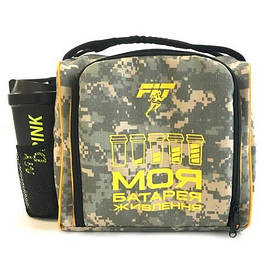 Сумки та рюкзаки Сумка Fit L (+ шейкер, 6 контейнерів, акс.холода), камуфляж