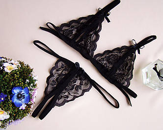 Еротична білизна Пандора (Чорний S) (12209)