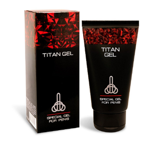 Оригінальний крем для збільшення пеніса Titan gel 50 ml оригінал 4630017970018