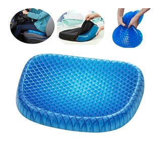 Гелева ортопедична подушка для сидіння Egg Sitter + чохол (92989)