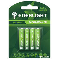 Батарейка ENERLIGHT MEGA POWER (AAА МИН-ПАЛЬЧИК) Алкалайновые (БЛИСТЕР) 4823093501942