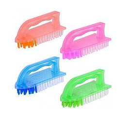 Щітка для одягу утюжок заокруглена 5,7*6*13,7см,240 шт\ящ. 3358, фото 1