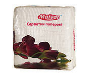 Салфетка столовая 30шт. "Malvar" 24 * 24 БЕЛАЯ 1