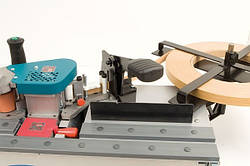 Торцевий підрізач і тримач рулону для крайкооблицювального верстата PEB250T