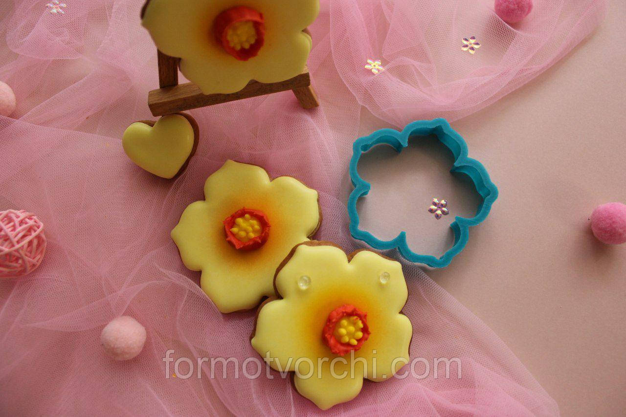 3D-формочки-вирубки для пряників "Квітка 7"