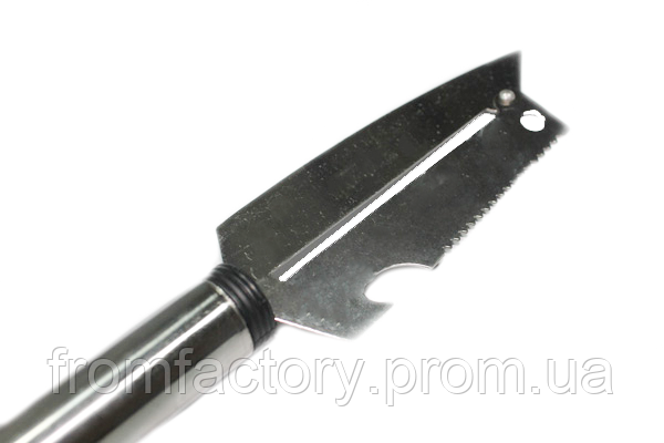 Нож-овощерез с металлической ручкой 21см - фото 2 - id-p38640746
