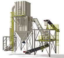 Гравітаційний інерційний повітряний класифікатор Metso