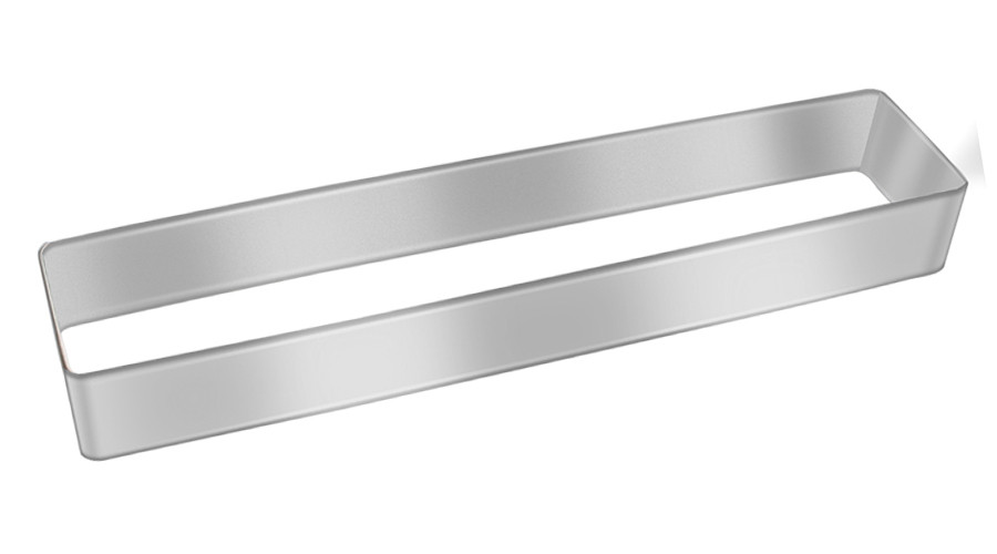 Металева форма Прямокутник для випічки 110*370мм Н-50мм