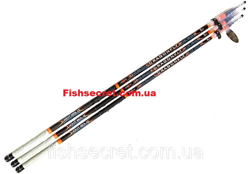 Вудилище з кільцями MIFINE Dragon fly 4м.