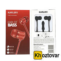 Вакуумные наушники Karler KR-402