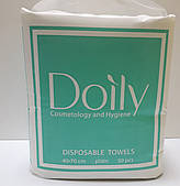 Рушники в пачці COMPACT Doily 40х70 см (50 шт/пач) з спанлейса 40 г/м2