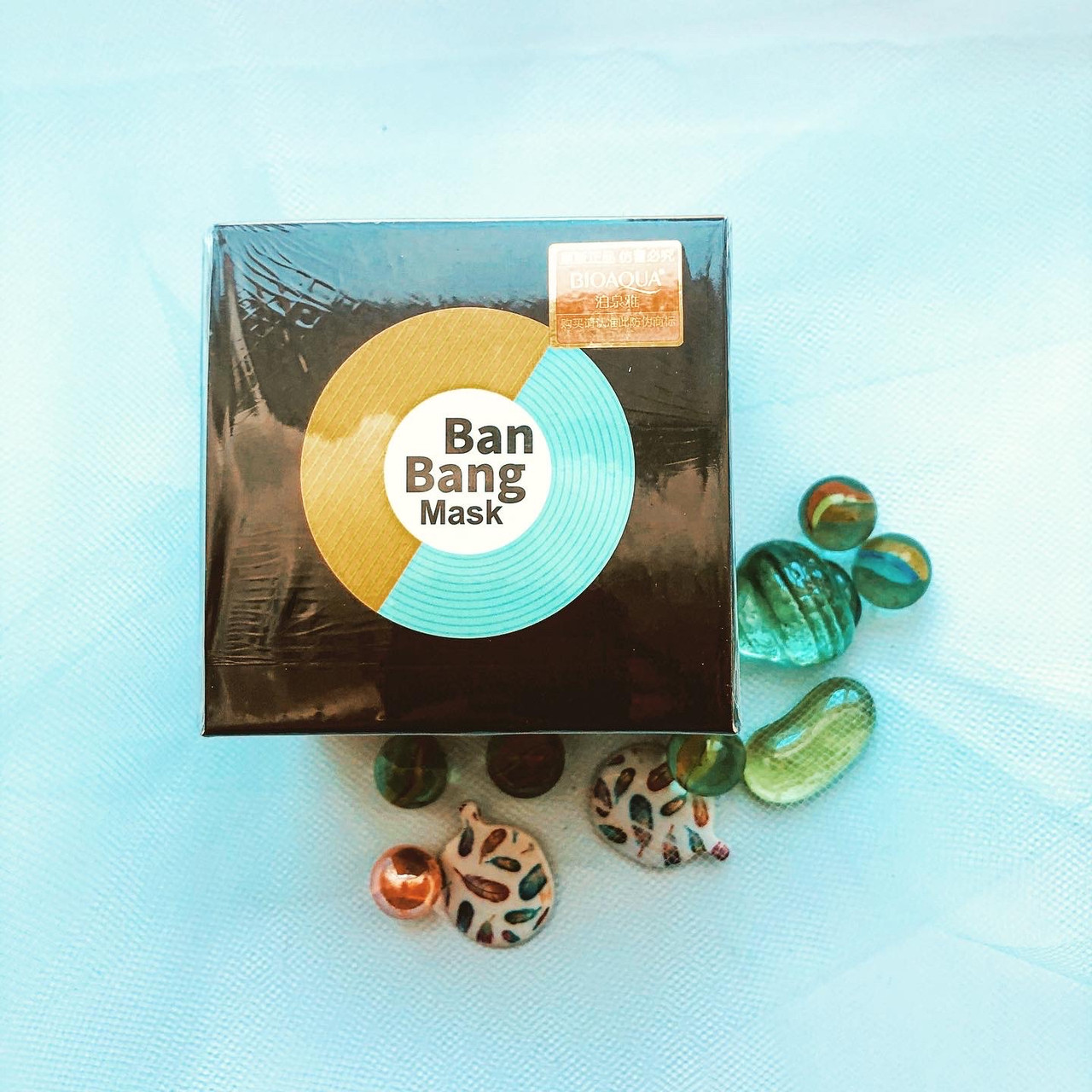 Маска глиняна двухфазна Bioaqua Ban Bang, 100г