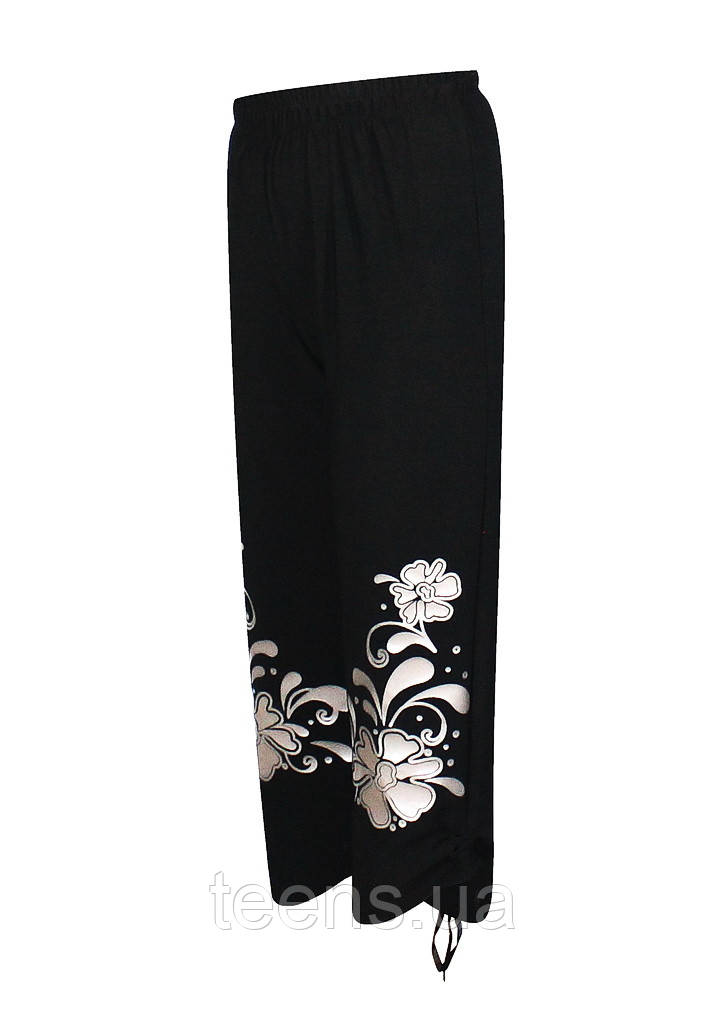 Штани капрі з візерунком Барвінок, фото 1