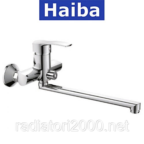 Змішувач для ванни довгий ніс HAIBA XIDE EURO (CHR-006)
