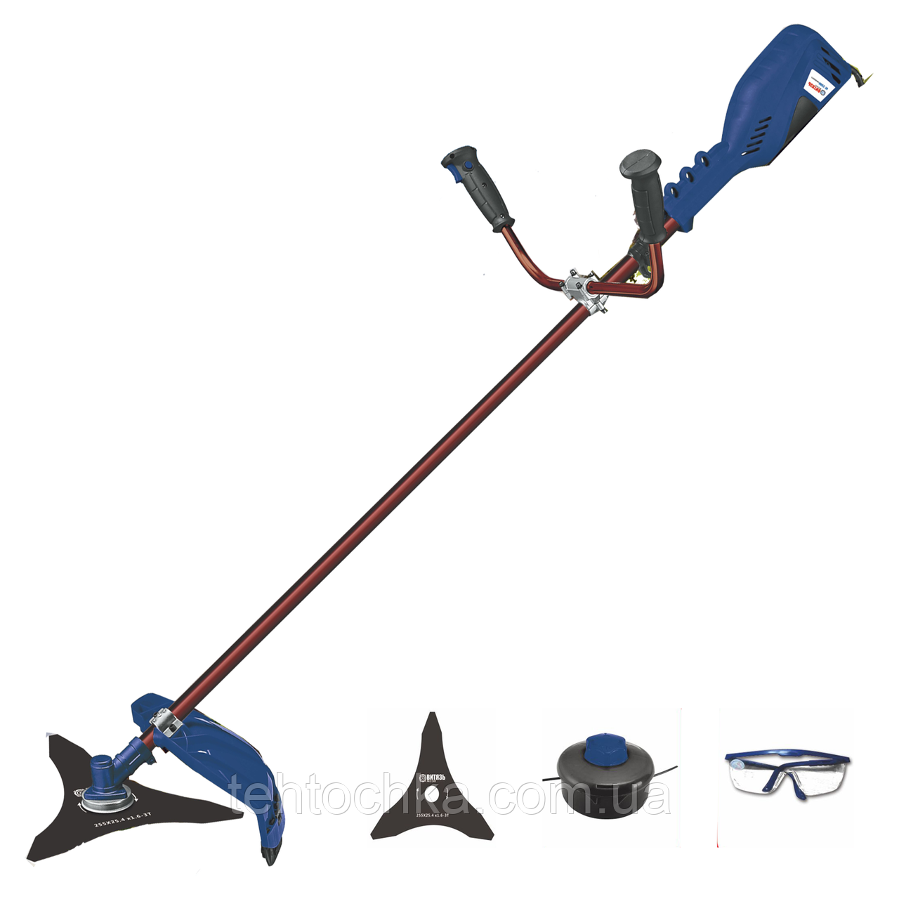 Электрическая коса Витязь КГ-3200 с цельным валом