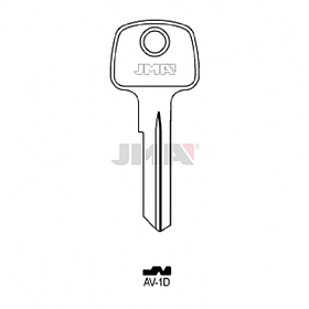 Заготівка ключа AV-1D JMA