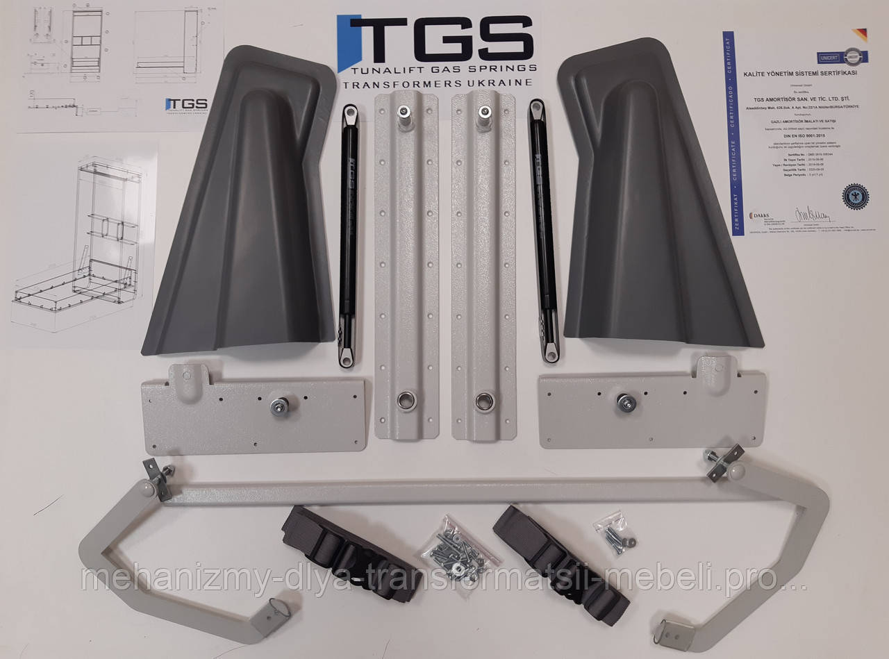 Механізм шафа-ліжко TGS508 горизонтальна 190 см